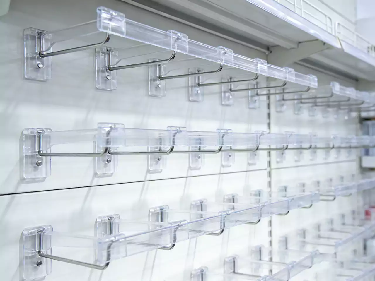 Cosmetic Aisle Peg Display