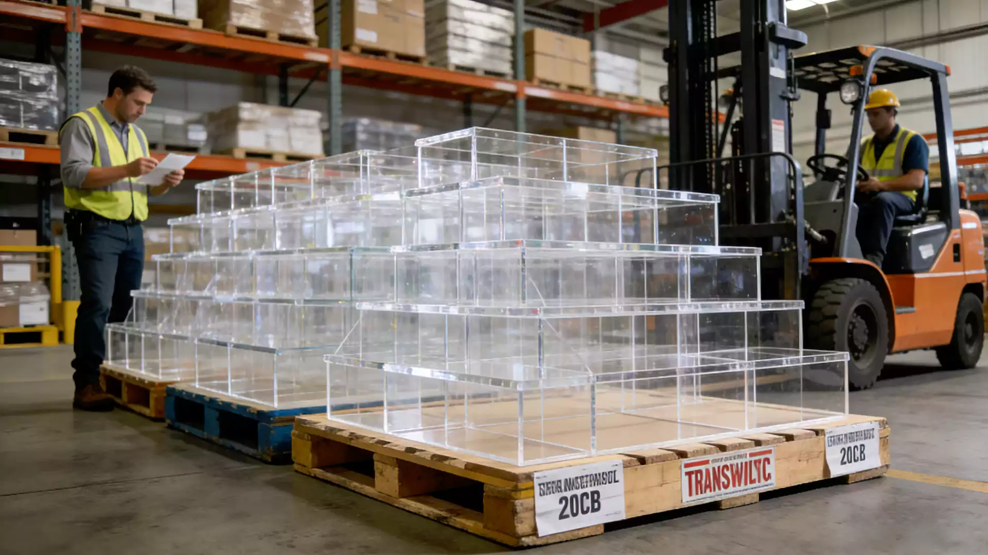 Custom OEM acrylic display manufacturing for retail branding