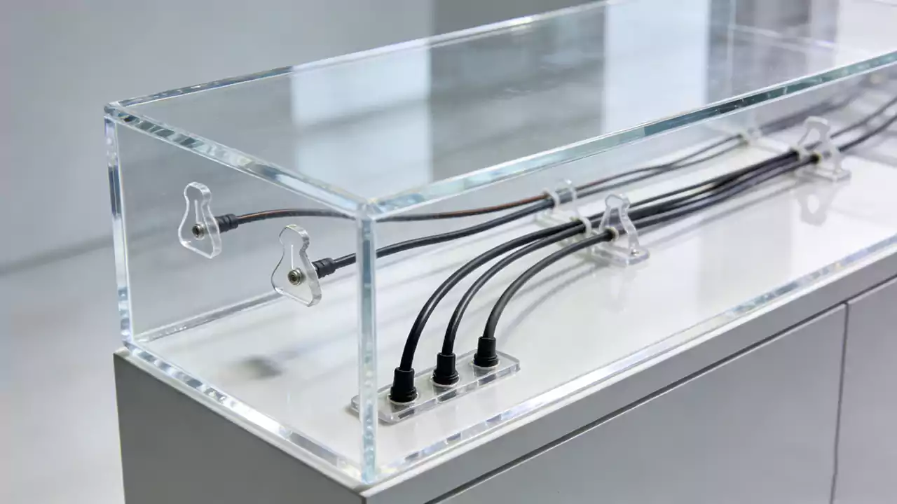 Electronic product display stands for demo counters