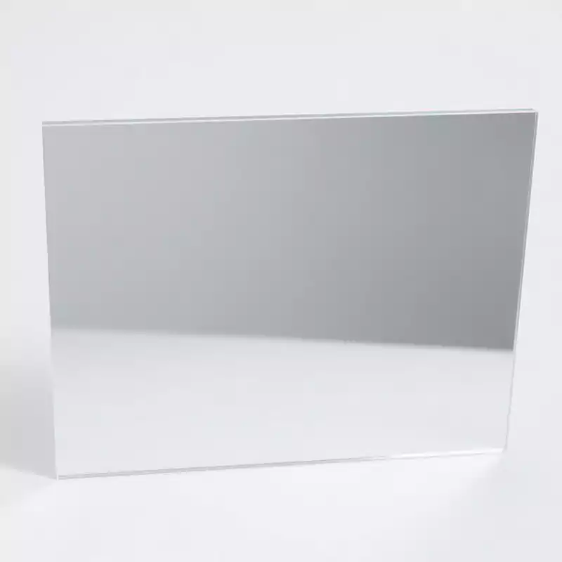 Silver Acrylic Mirror Sheet 18x24" 2mm - Shatterproof Alternative - Customacrylicpro Premium Acrylic Product