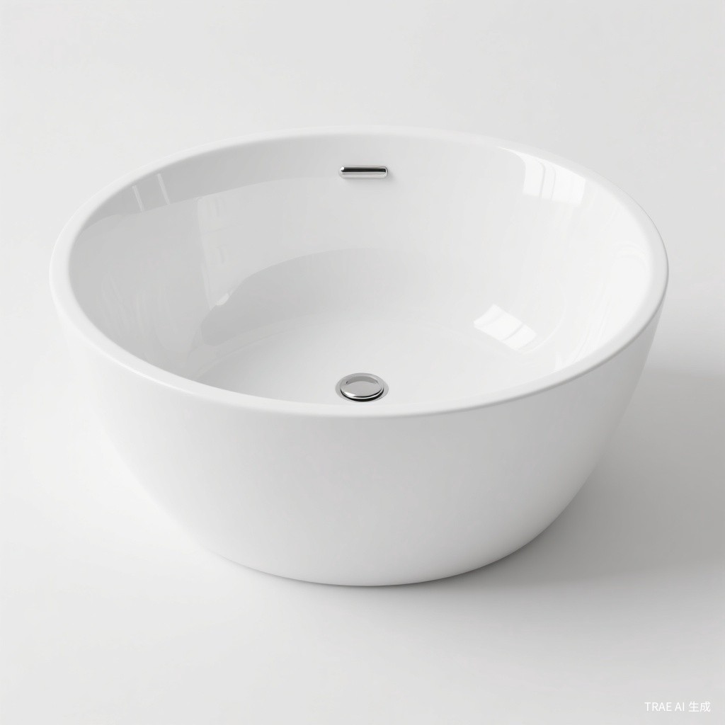 Freestanding Acrylic Bathtub 170cm Oval - Heat Retaining Soaking Tub - Customacrylicpro Premium Acrylic Product