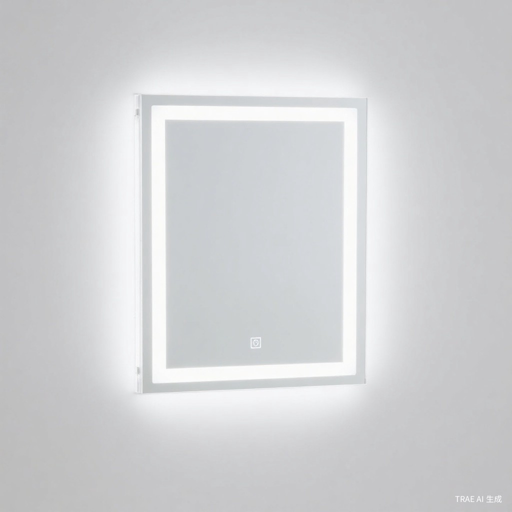 LED Acrylic Mirror Cabinet 60x80cm - Anti-Fog Bathroom Storage - Customacrylicpro Premium Acrylic Product