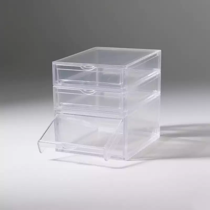 Acrylic Shoe Box Stackable Clear Storage - Customacrylicpro Premium Acrylic Product