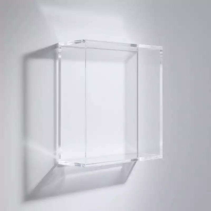 Acrylic Wall Mount Display Case Shadow Box - Customacrylicpro Premium Acrylic Product