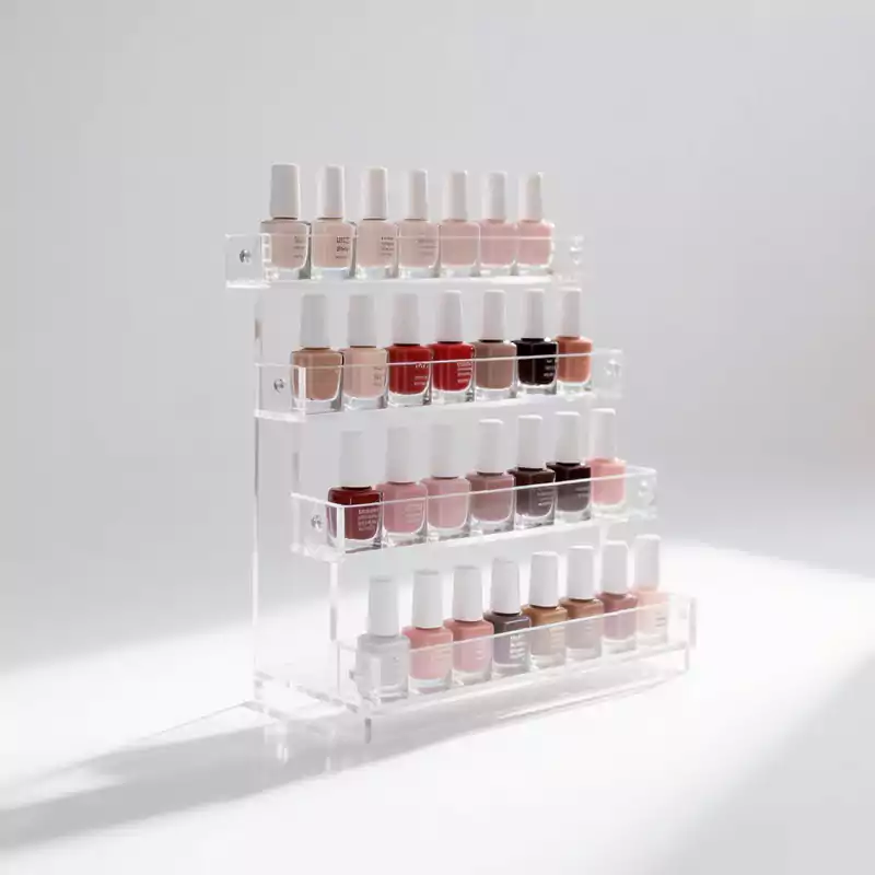 Acrylic Nail Polish Display Rack 60 Bottle - Customacrylicpro Premium Acrylic Product