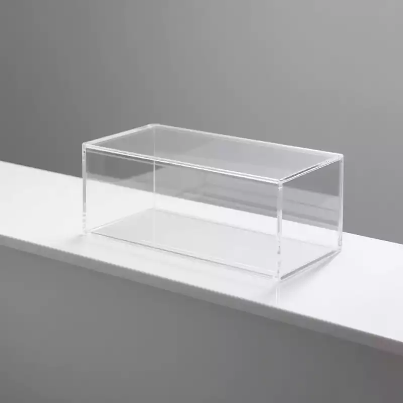 Acrylic Pastry Display Case Countertop with Lid - Customacrylicpro Premium Acrylic Product