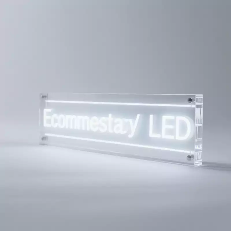 Custom Acrylic Light Box LED Backlit Sign - Customacrylicpro Premium Acrylic Product