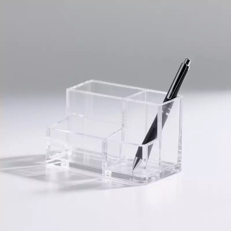 Acrylic Pen Holder Box - Acrylic Boxes & Accessories