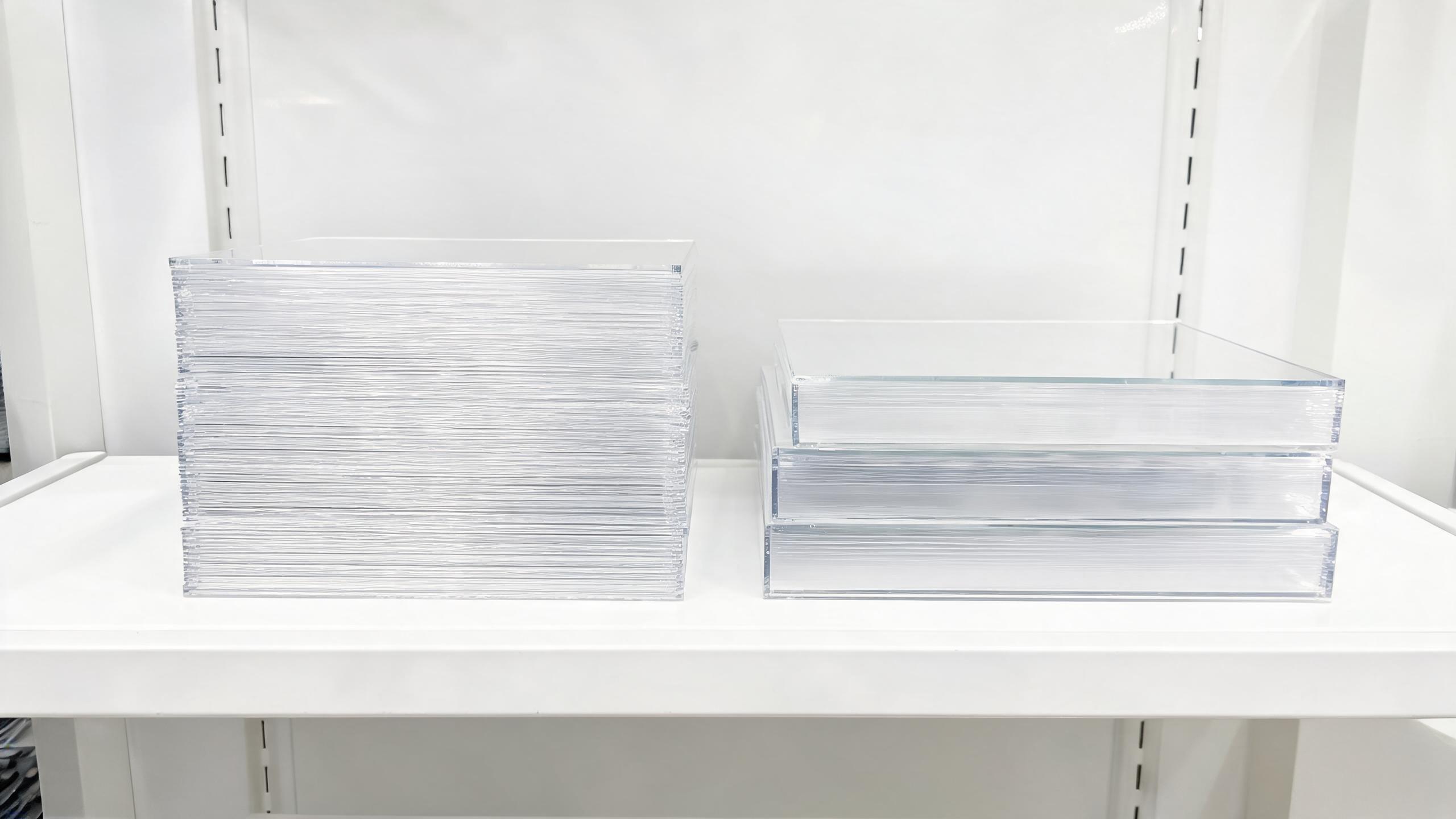 Acrylic vs polycarbonate sheet quantity and cost comparison