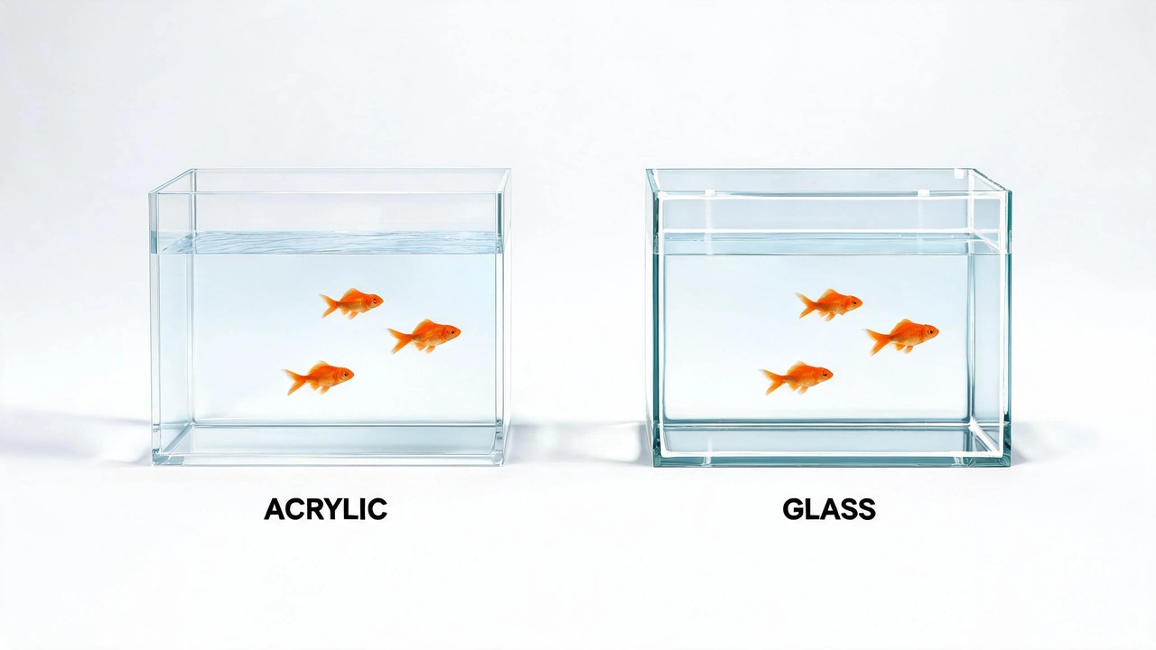 Acrylic vs glass aquarium comparison